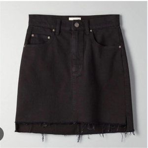 Wilfred Free Tanit Black Mini Skirt